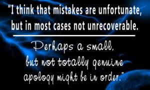 mistakes